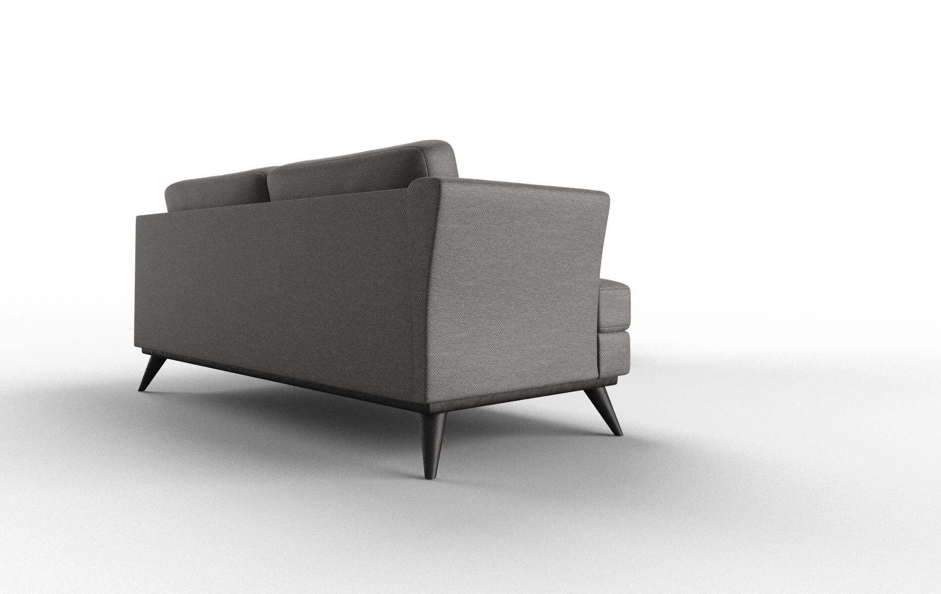 Antalya Oscar Grey Sectional espresso legs 3