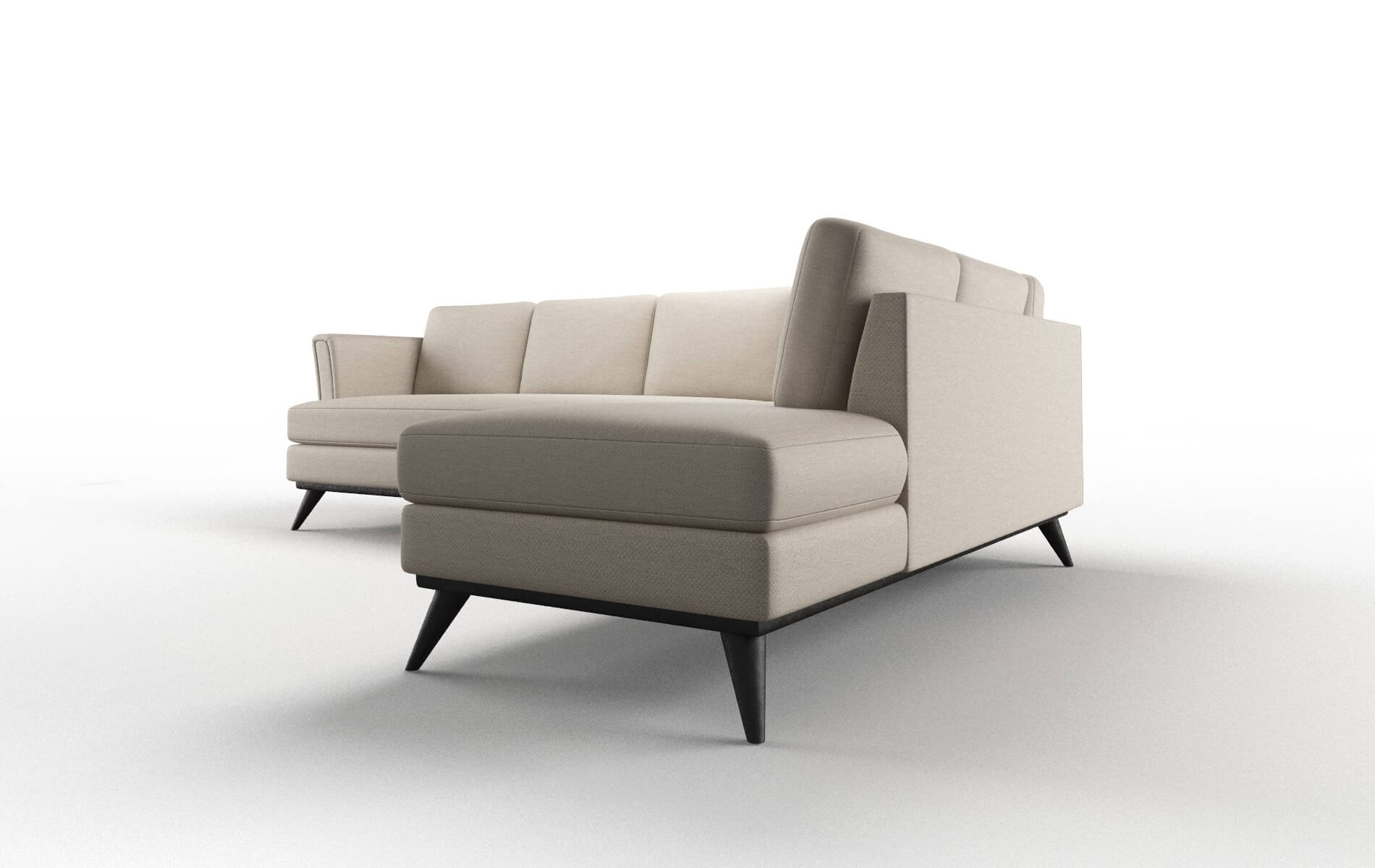 Antalya Oscar Linen Panel espresso legs 4