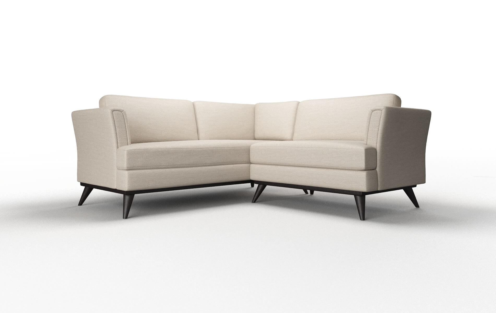 Antalya Oscar linen Sectional Espresso Legs  1