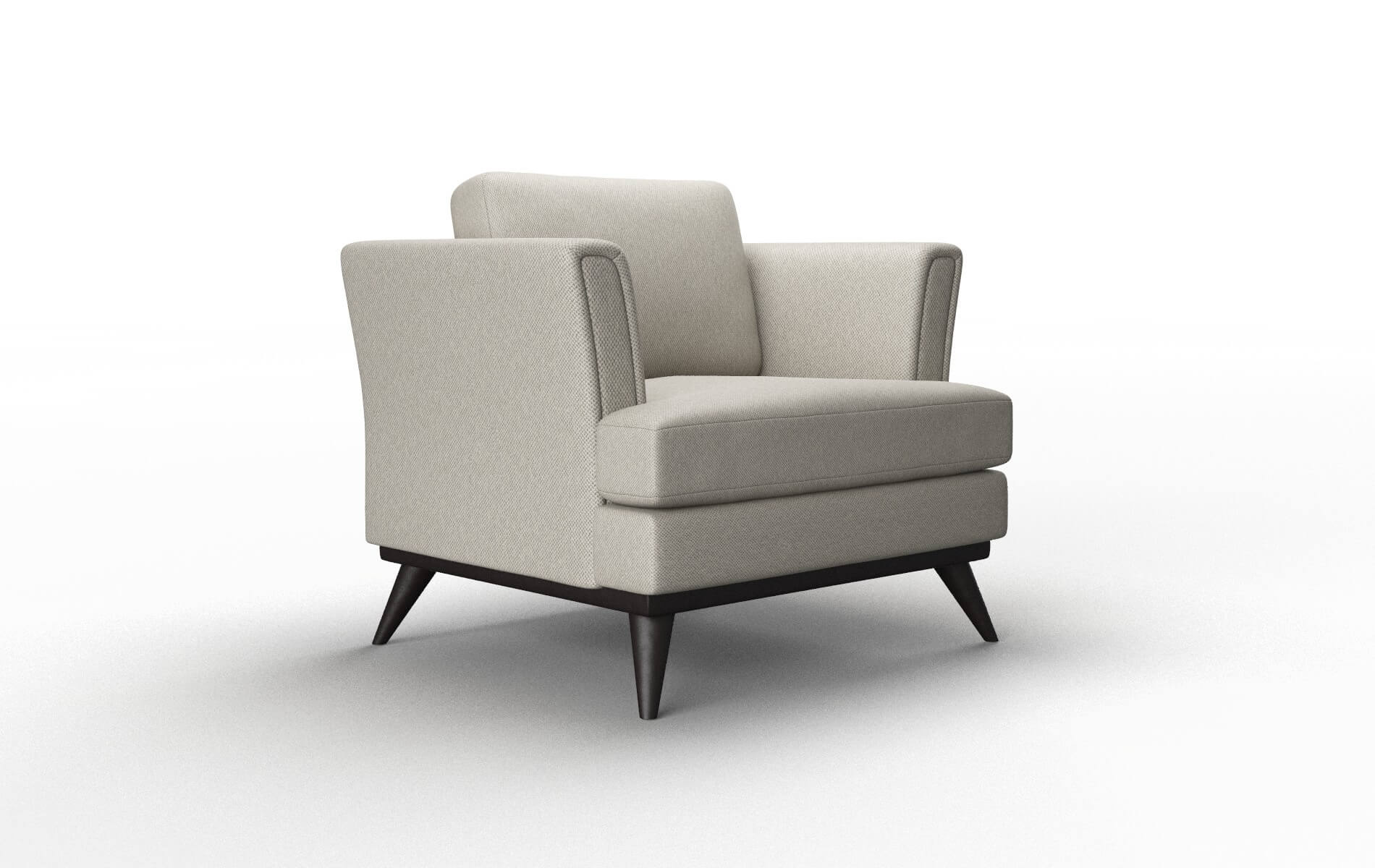 Antalya Oscar Silver Chair espresso legs 2