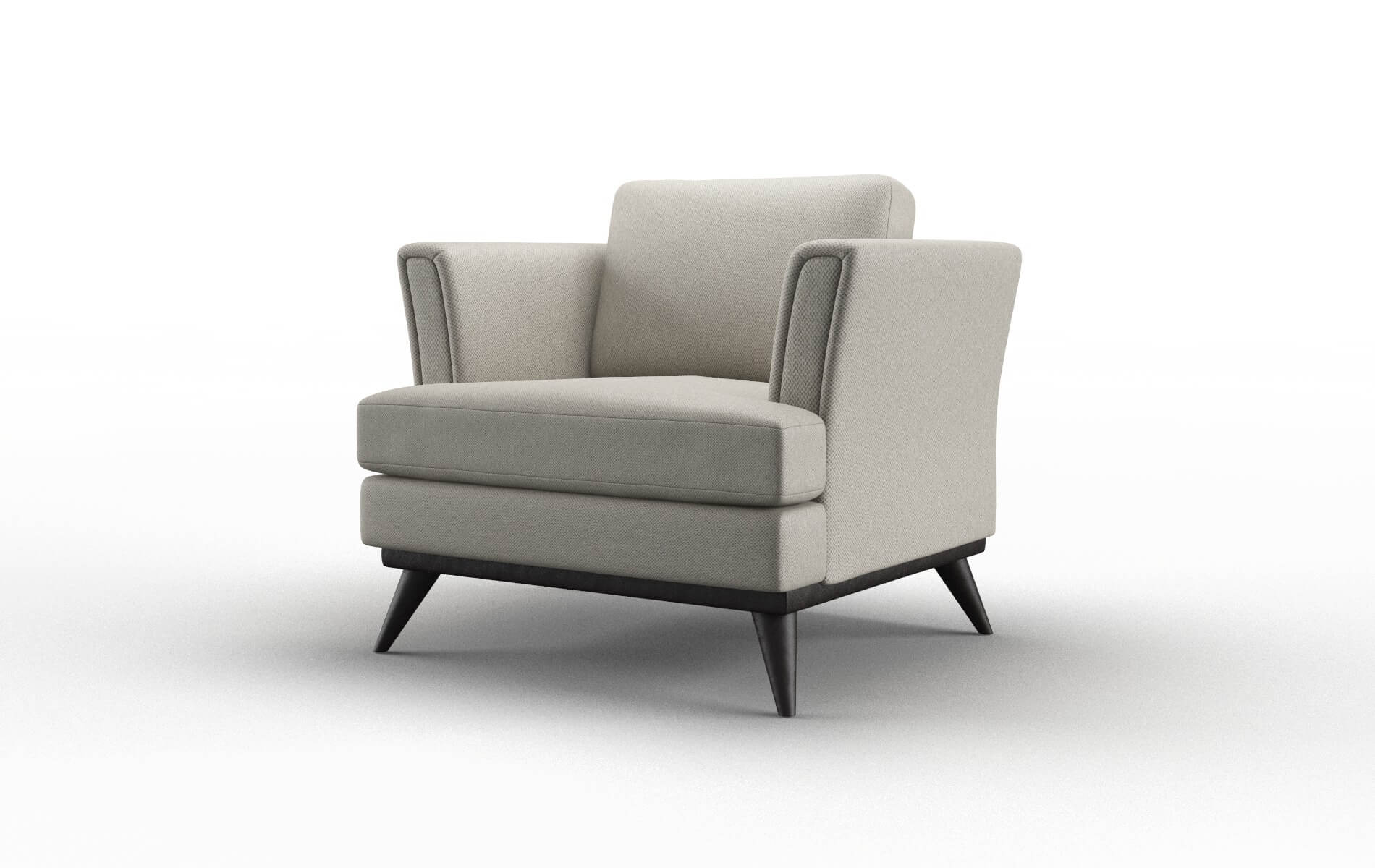 Antalya Oscar Silver Chair espresso legs 4