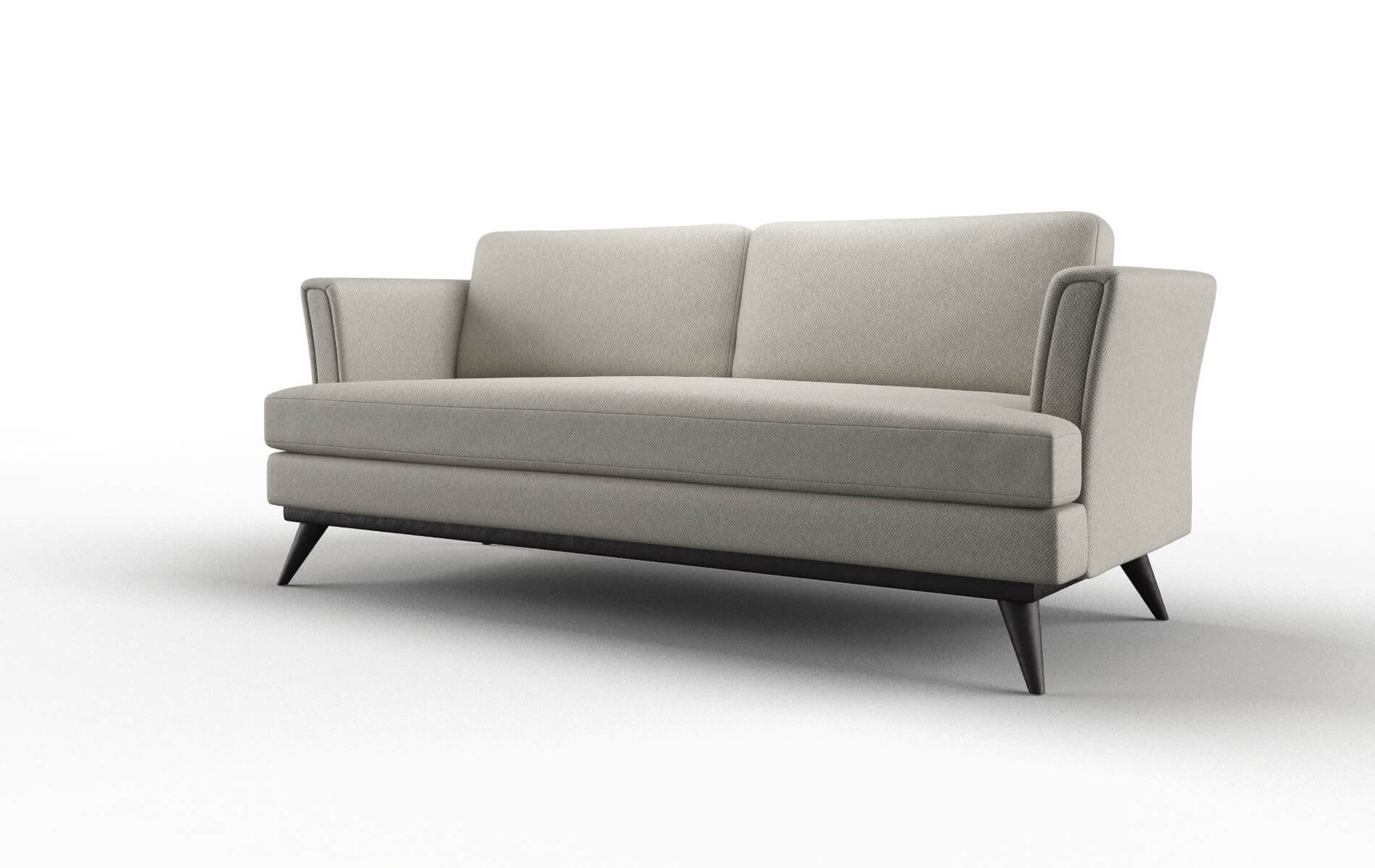 Antalya Oscar Silver Sofa espresso legs 4