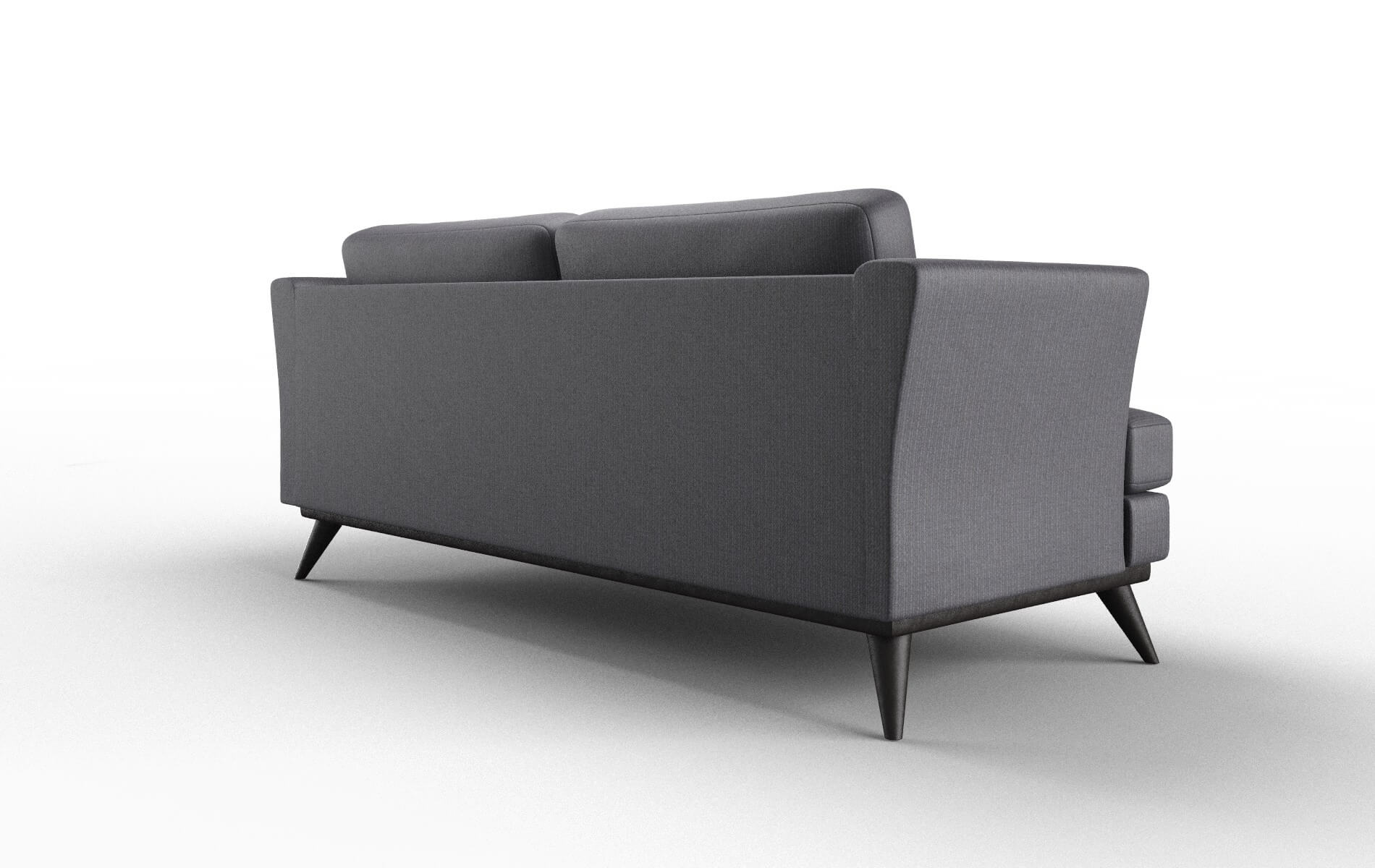 Antalya Parker Charcoal Sofa espresso legs 5