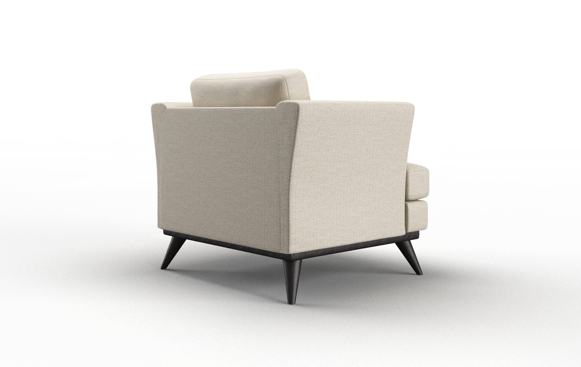 Antalya Parker Linen Chair espresso legs 5