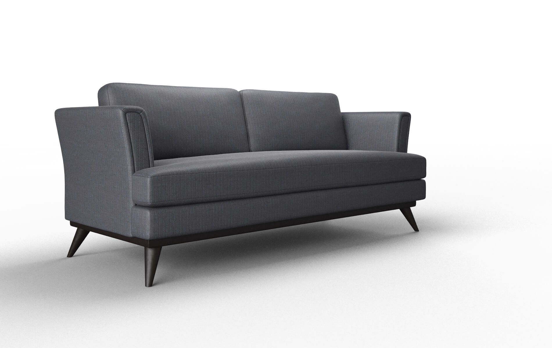 Antalya Parker Midnight Sofa espresso legs 2