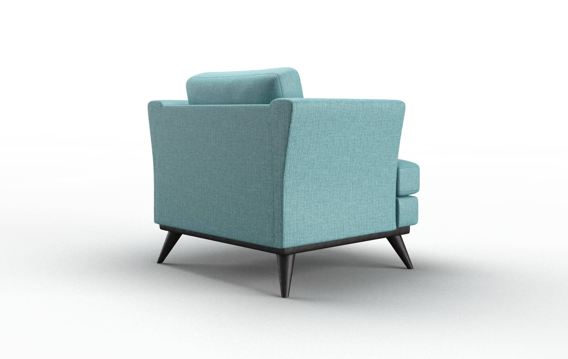 Antalya Parker Turquoise Chair espresso legs 5