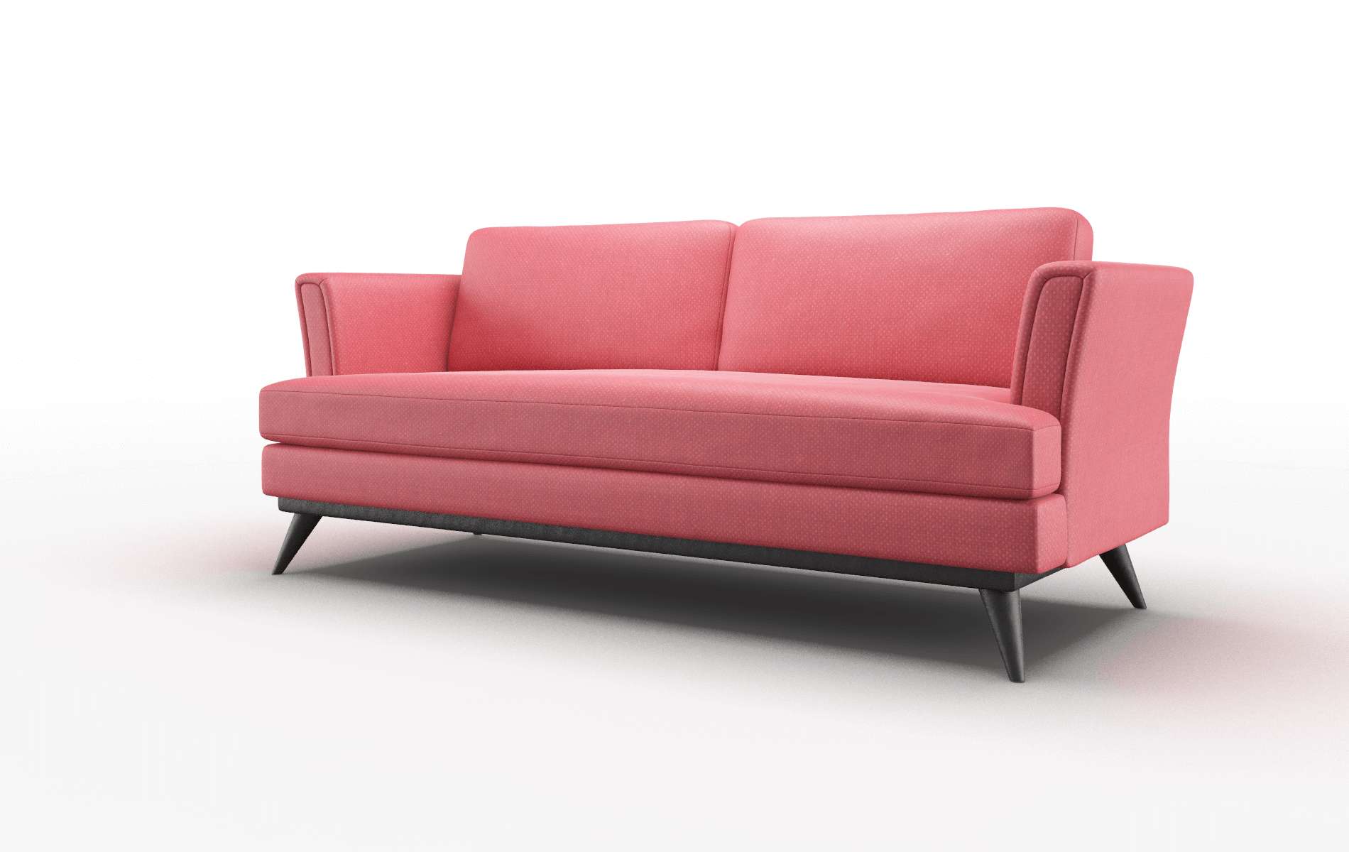 Antalya Pauline Ruby Sofa espresso legs 4