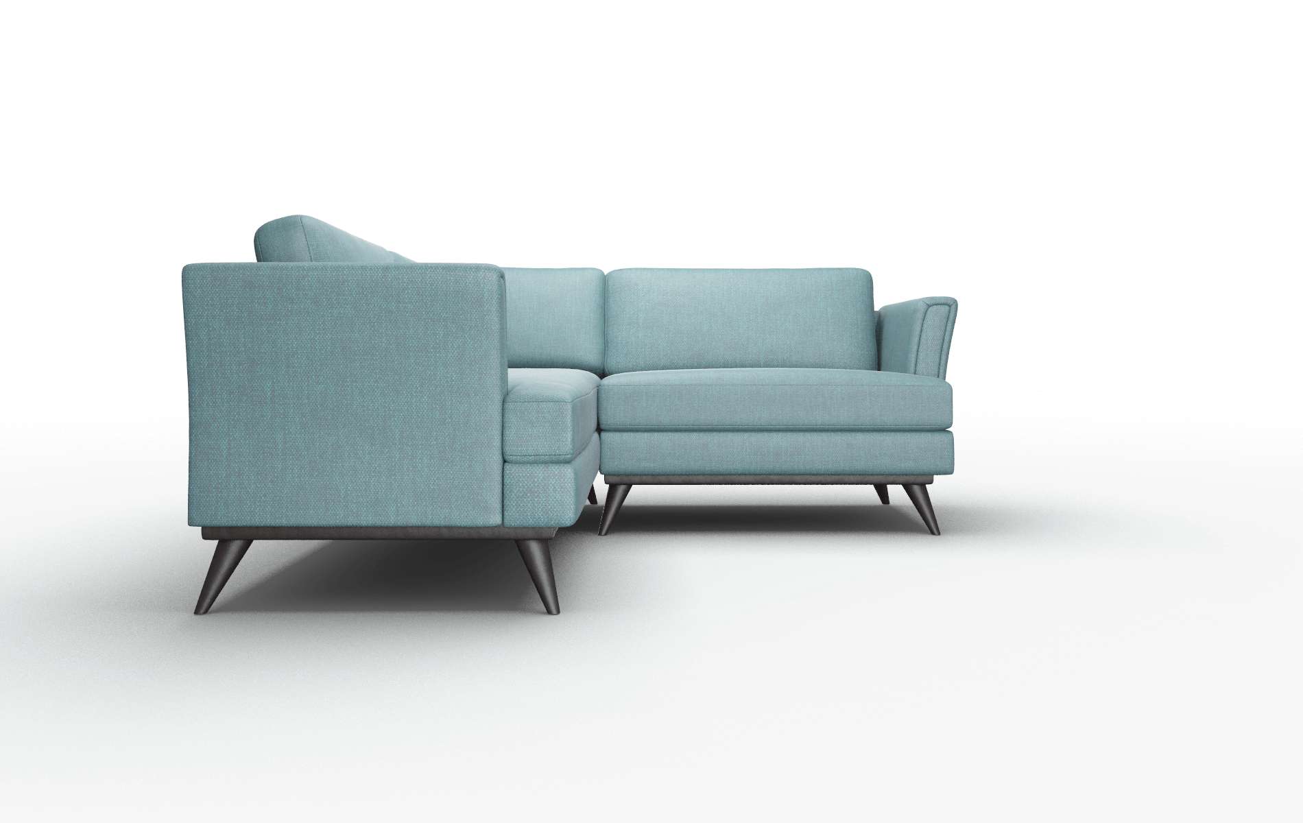 Antalya Portland Lake Sectional espresso legs 2