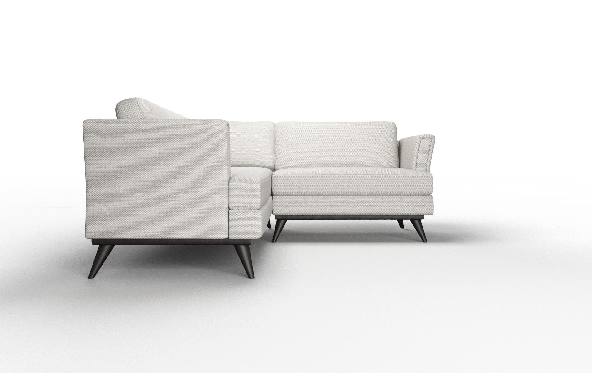 Antalya Redondo Stone Sectional espresso legs 2