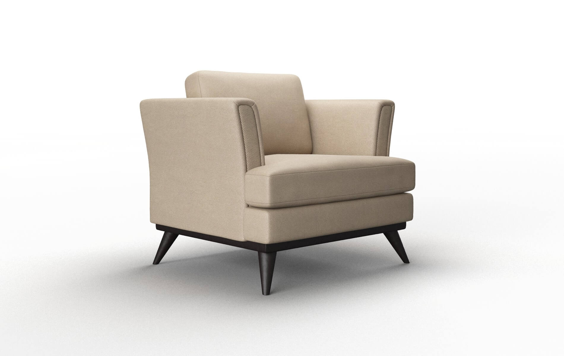 Antalya Rocket Cappuccino Chair espresso legs 2