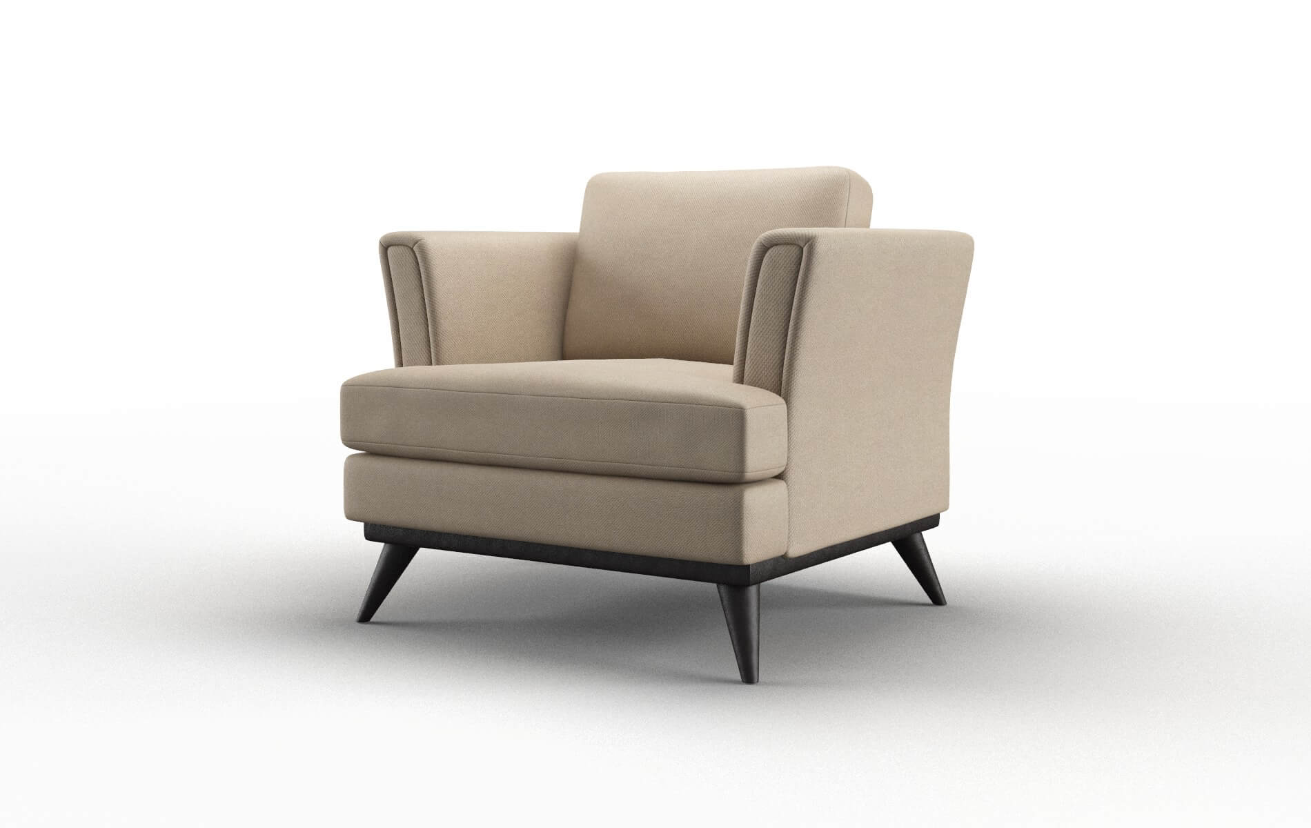 Antalya Rocket Cappuccino Chair espresso legs 4