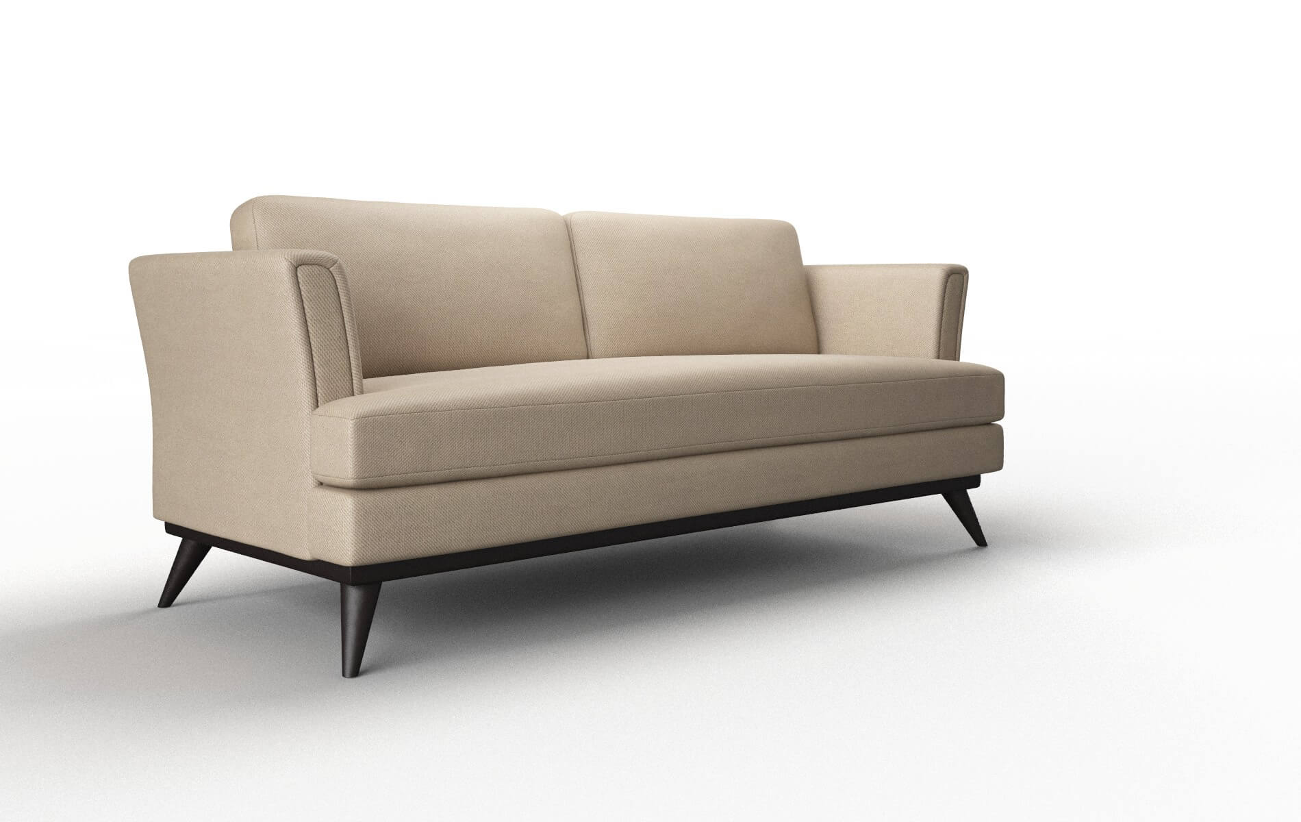 Antalya Rocket Cappuccino Sofa espresso legs 2