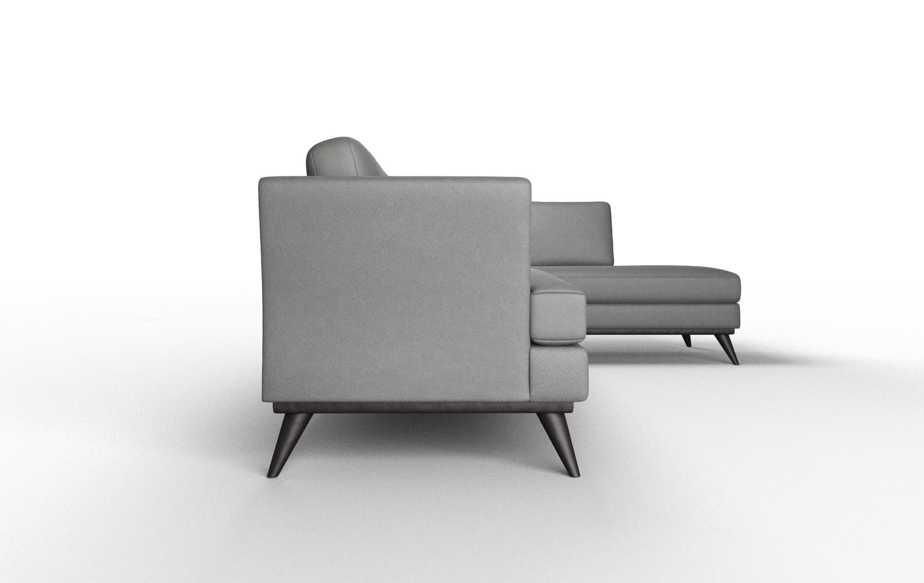 Antalya Rocket Charcoal Panel espresso legs 3