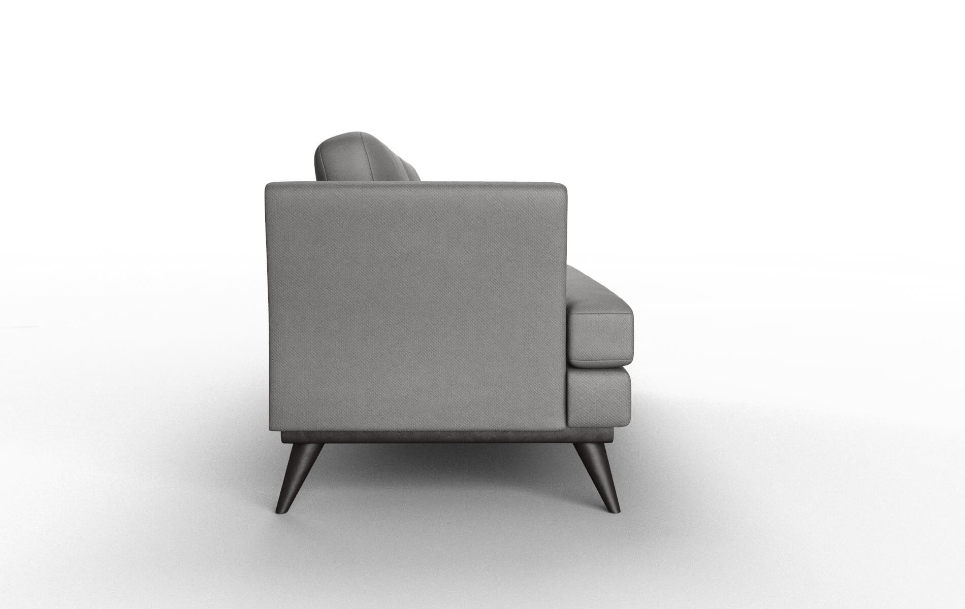 Antalya Rocket Charcoal Sofa espresso legs 3