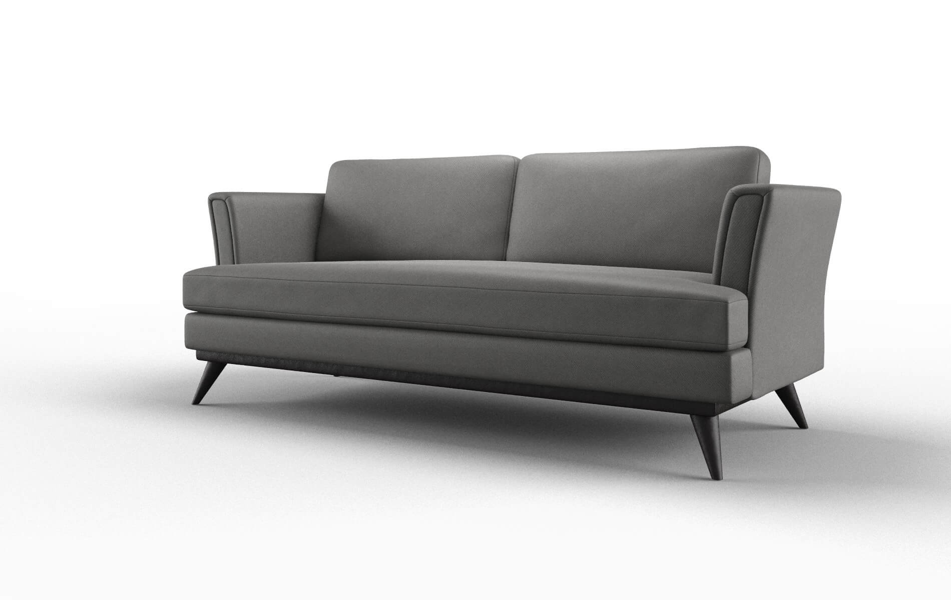 Antalya Rocket Charcoal Sofa espresso legs 4
