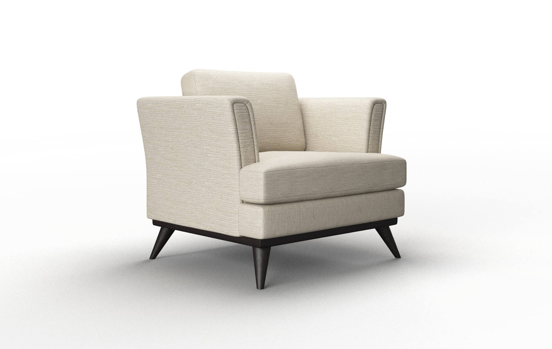 Antalya Rocket Dove Chair espresso legs 2