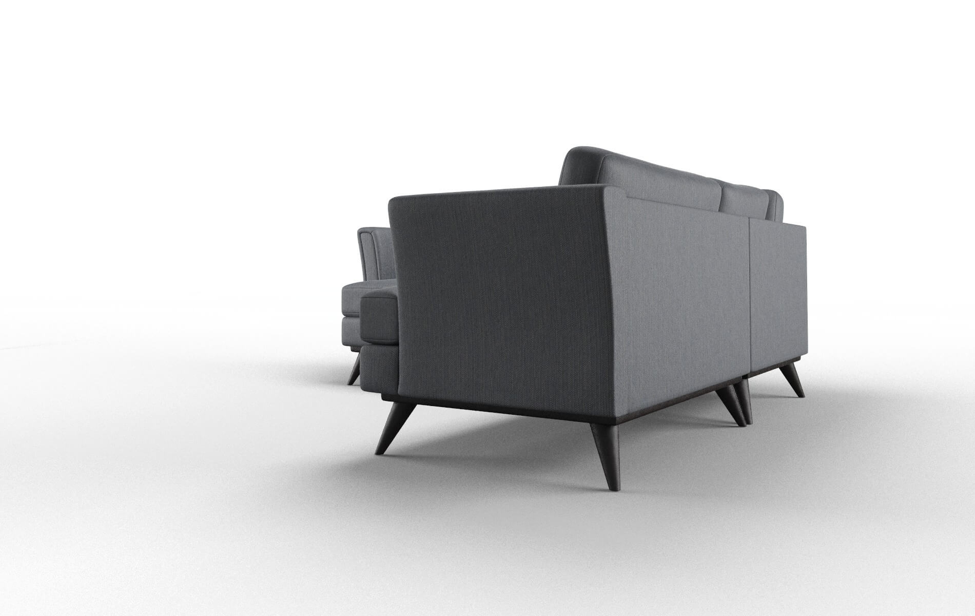 Antalya Rocket Eclipse Sectional espresso legs 4