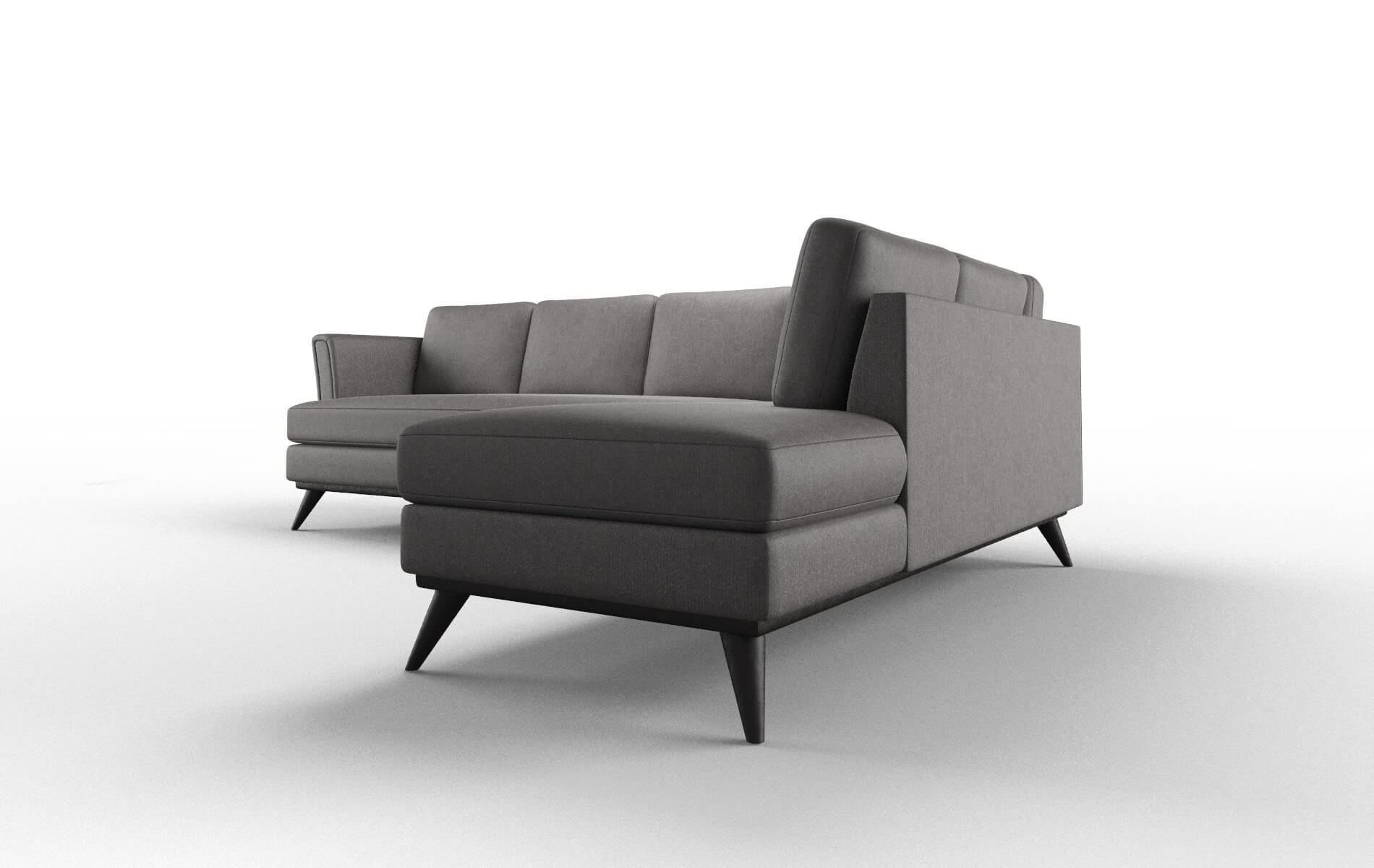 Antalya Sasha Grey Panel espresso legs 4