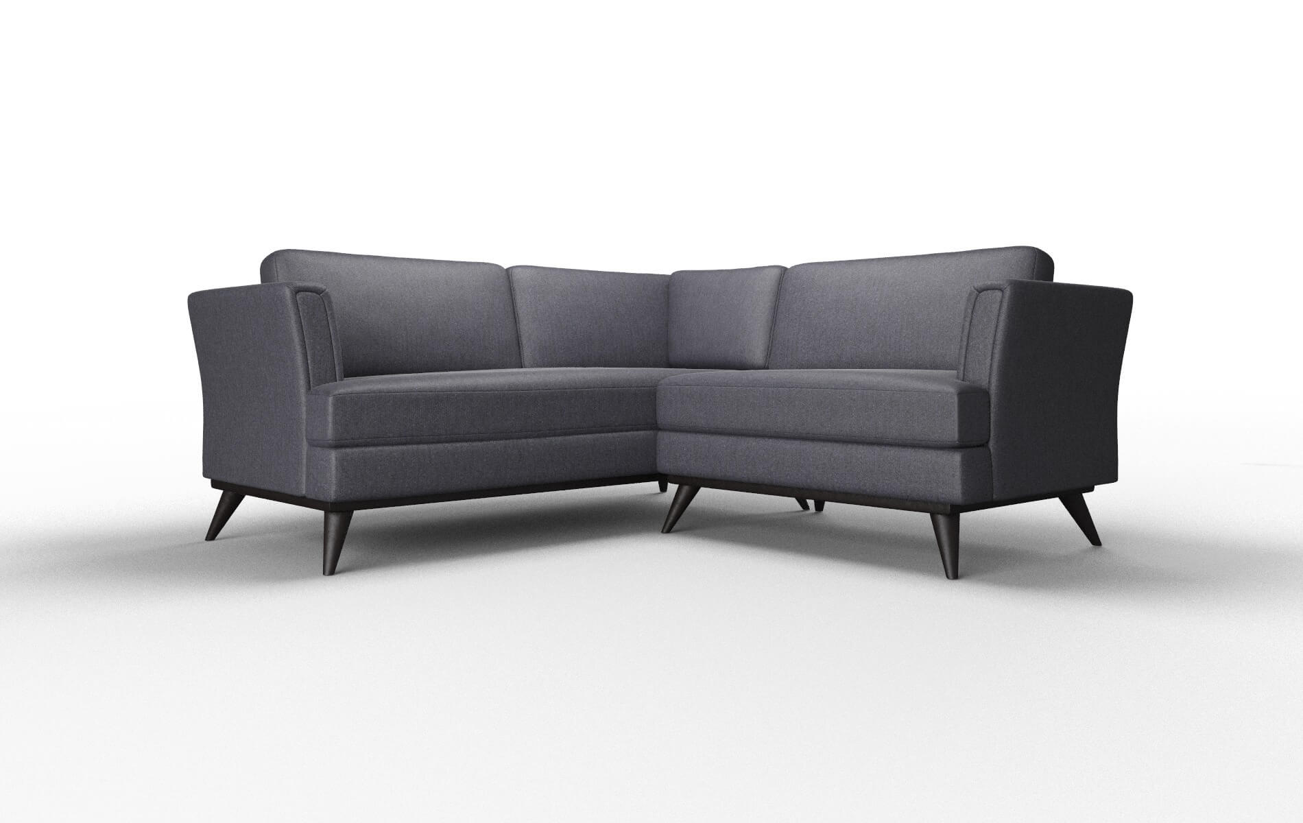 Antalya Sasha navy Sectional Espresso Legs  1