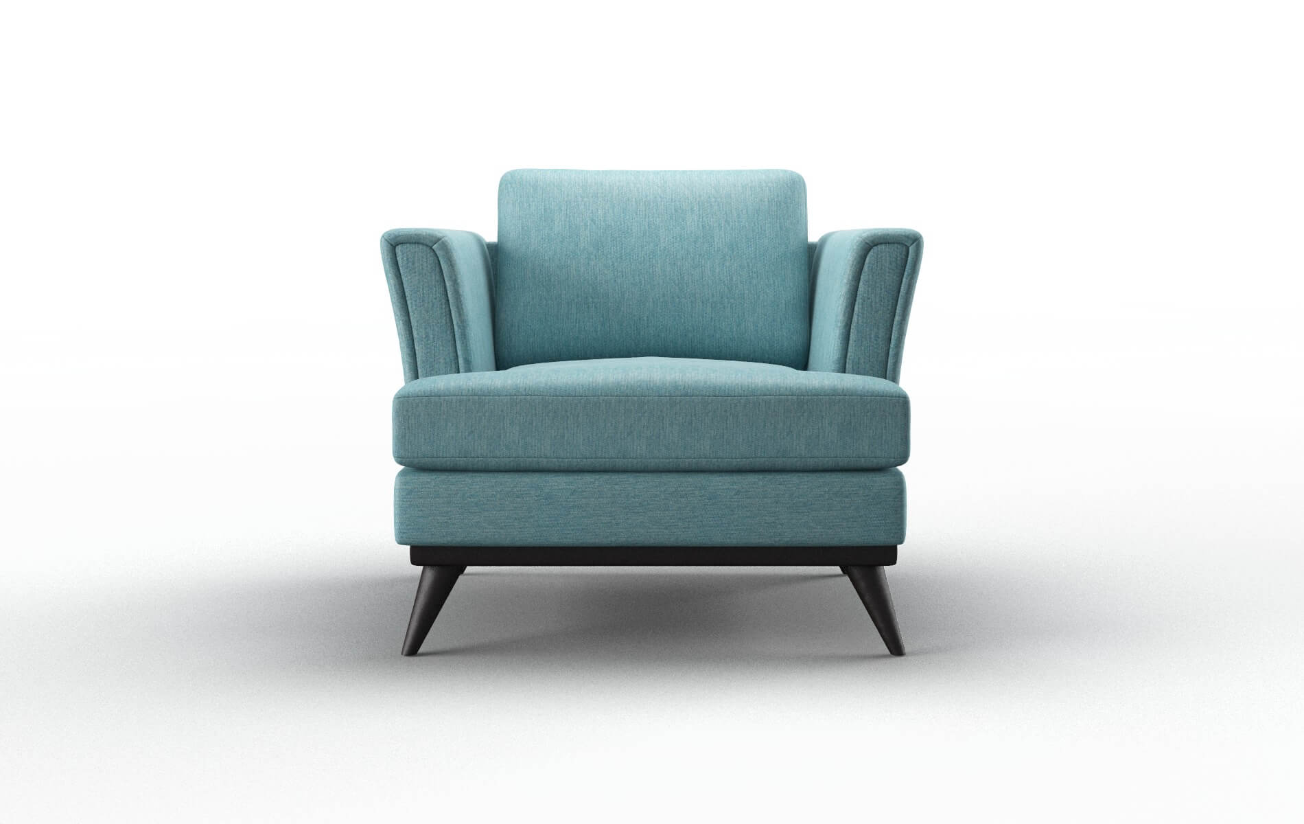 Antalya Sorrento Denim Chair espresso legs 1