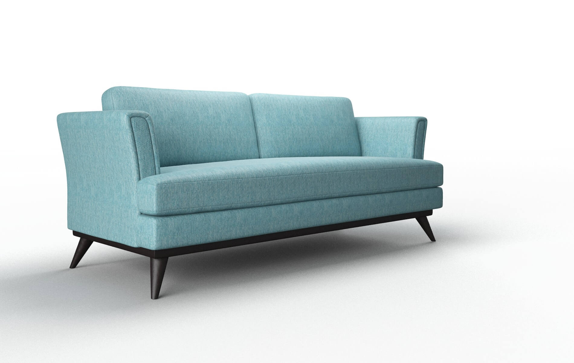 Antalya Sorrento Denim Sofa espresso legs 2