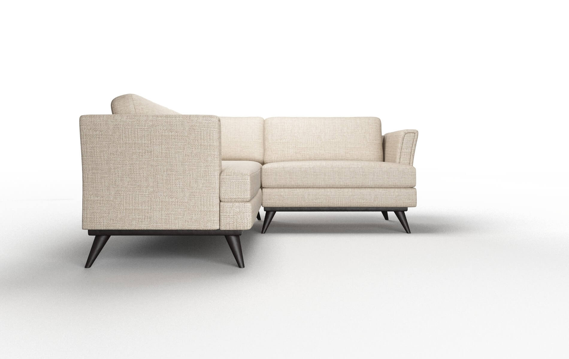 Antalya Sosoftness 74 Sectional espresso legs 2