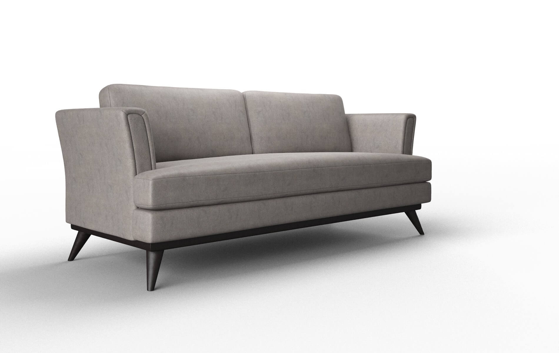 Antalya Suave Slate Sofa espresso legs 2