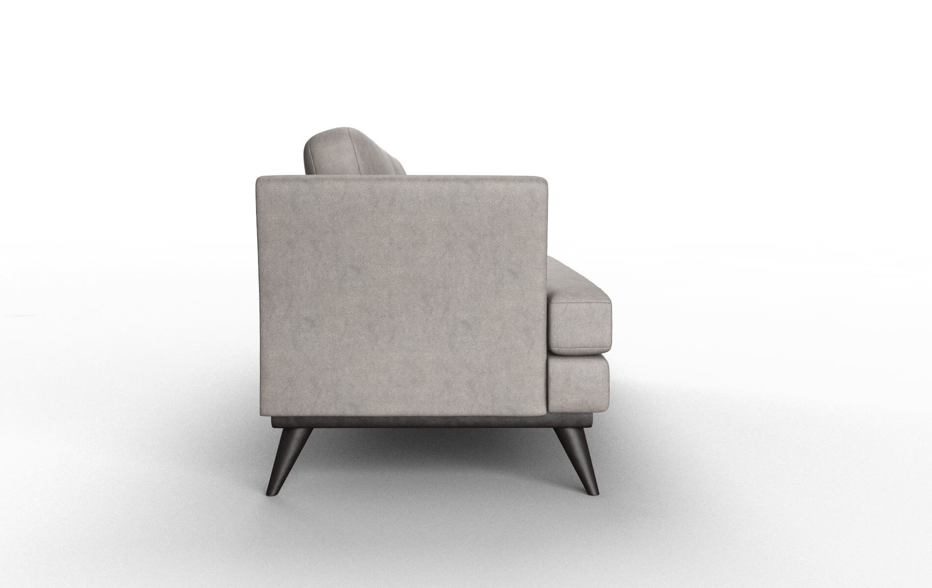 Antalya Suave Slate Sofa espresso legs 3