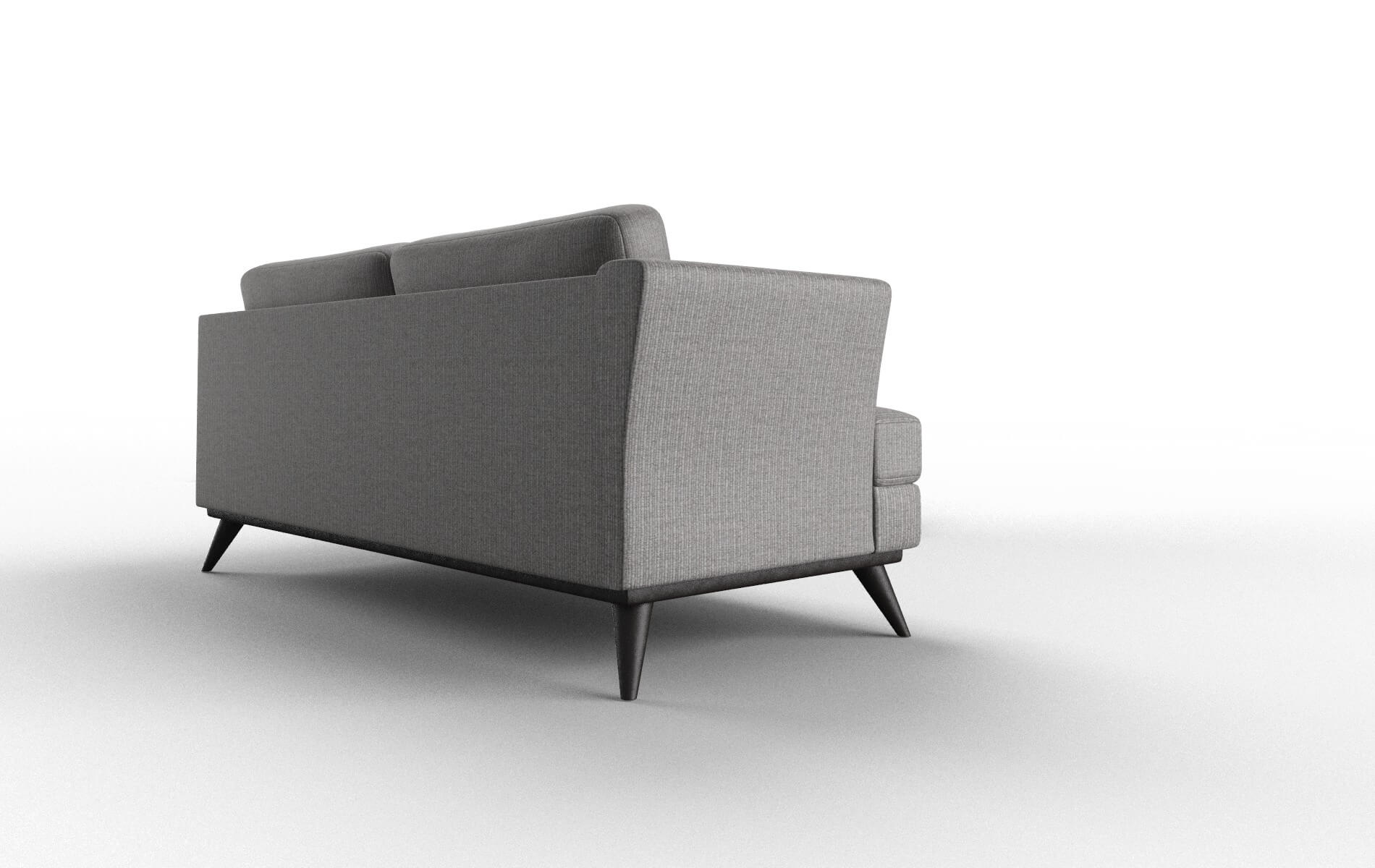 Antalya Terrain Oatmeal Sectional espresso legs 3