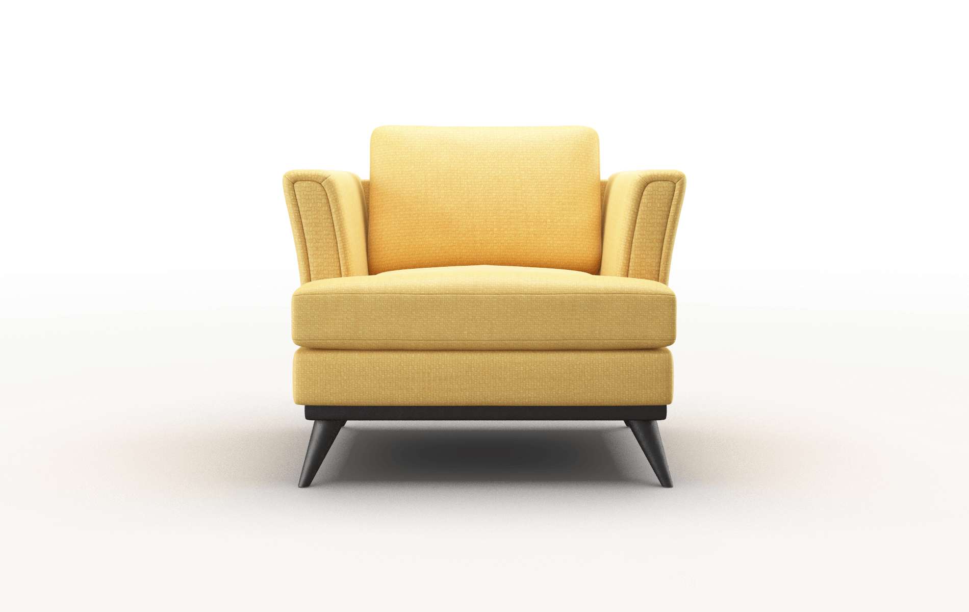 Antalya Tess Turmeric Chair espresso legs 1