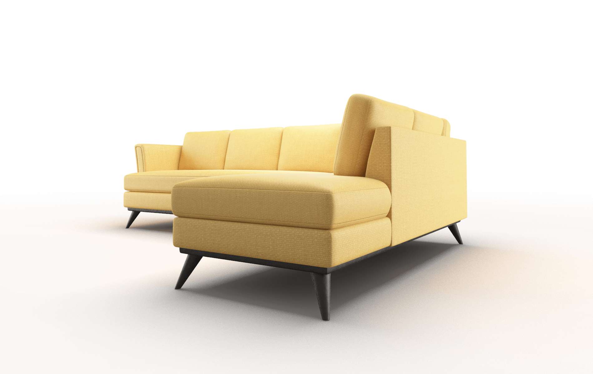 Antalya Tess Turmeric Panel espresso legs 4