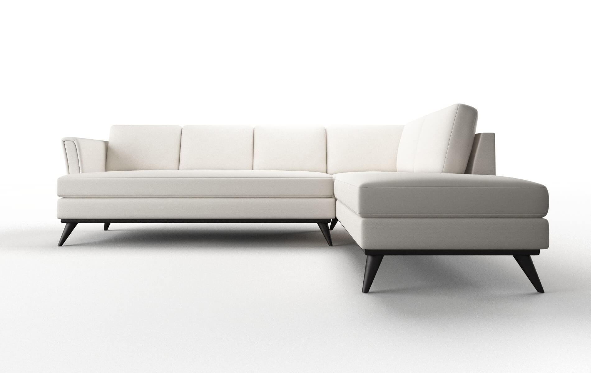 Antalya Venice eggshell Panel Espresso Legs  1