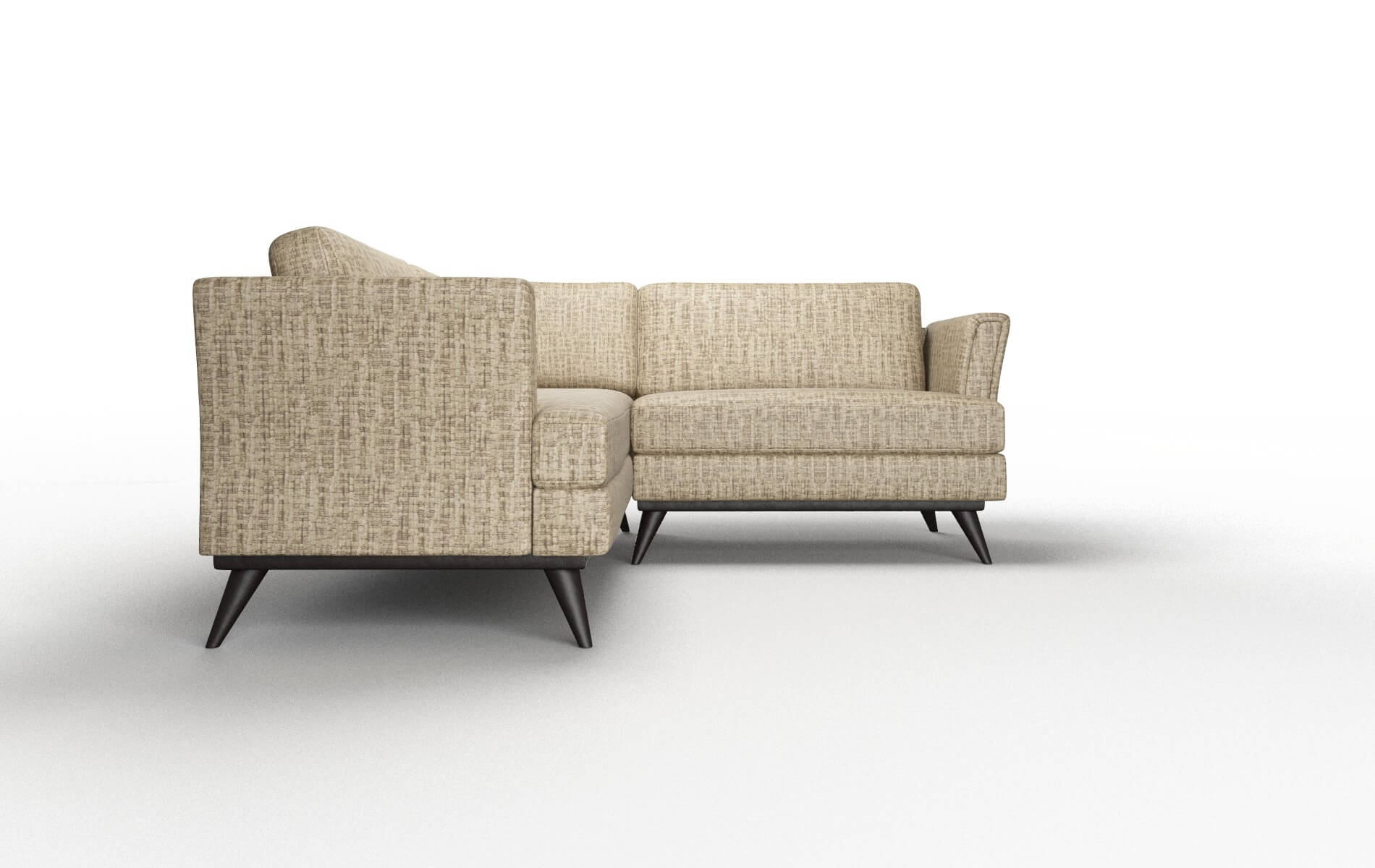 Antalya Venus Mocha Sectional espresso legs 2