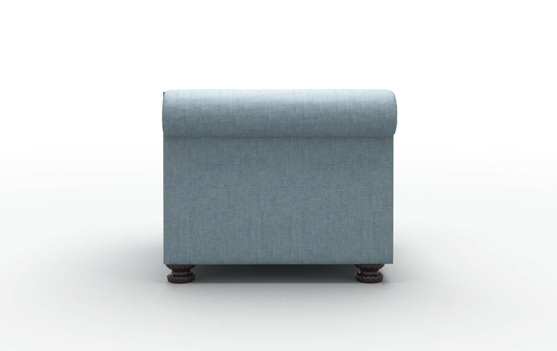 Athens Atlas Turquoise Chair espresso legs 3