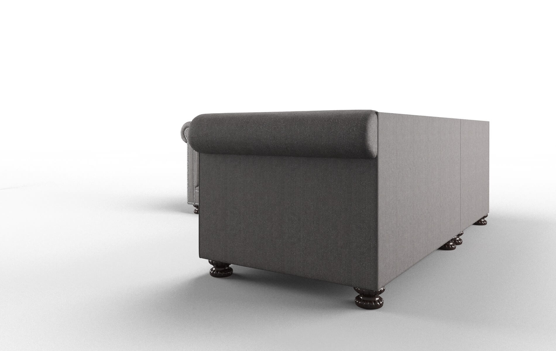 Athens Atlas_plz Silver Sectional espresso legs 4