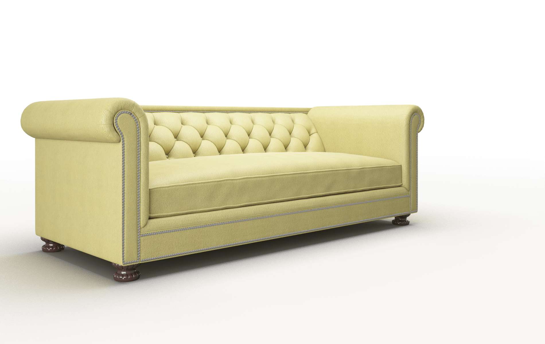 Athens Bella Apple Sofa espresso legs 2