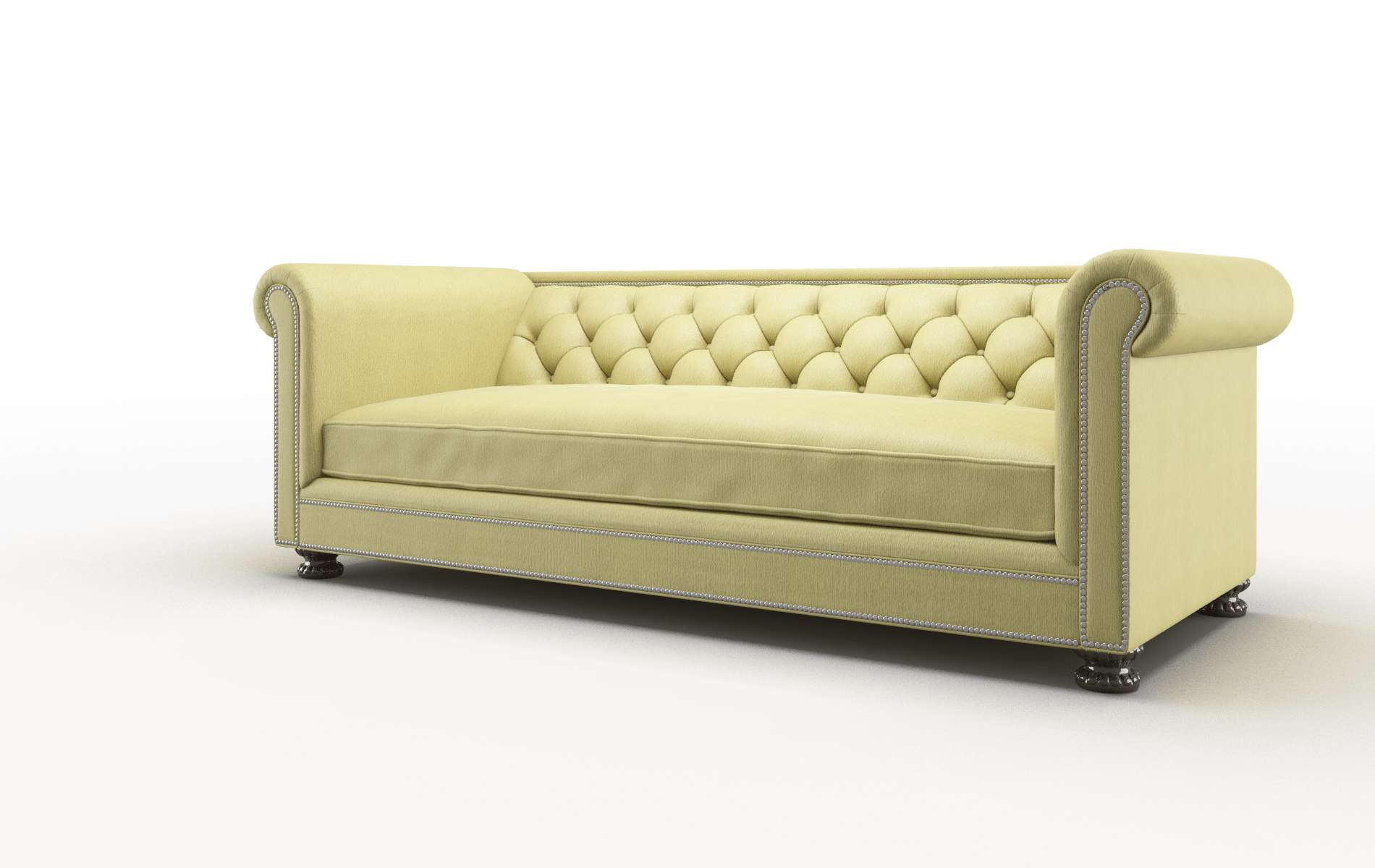 Athens Bella Apple Sofa espresso legs 4