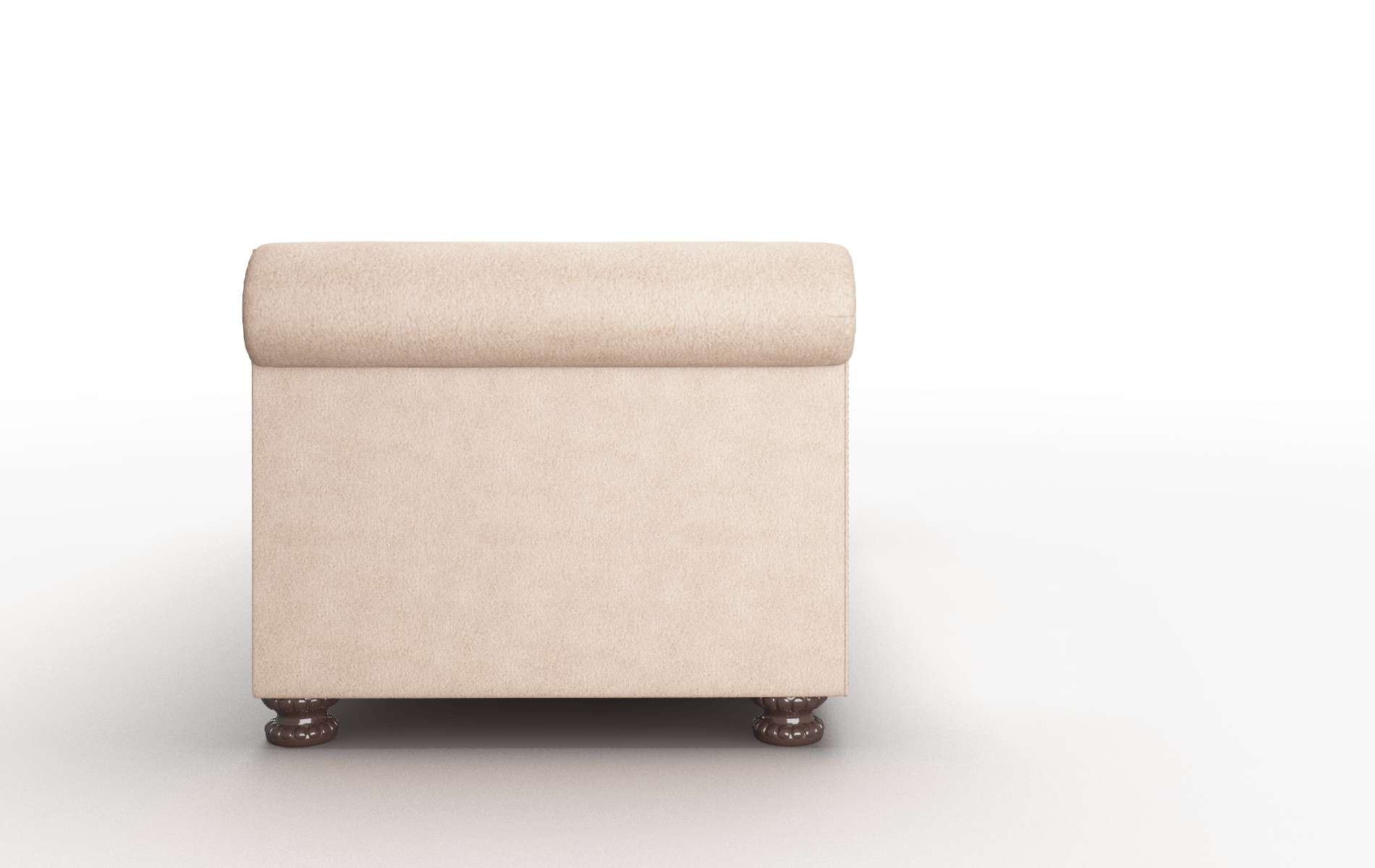 Athens Bella Cocoa Sofa espresso legs 3