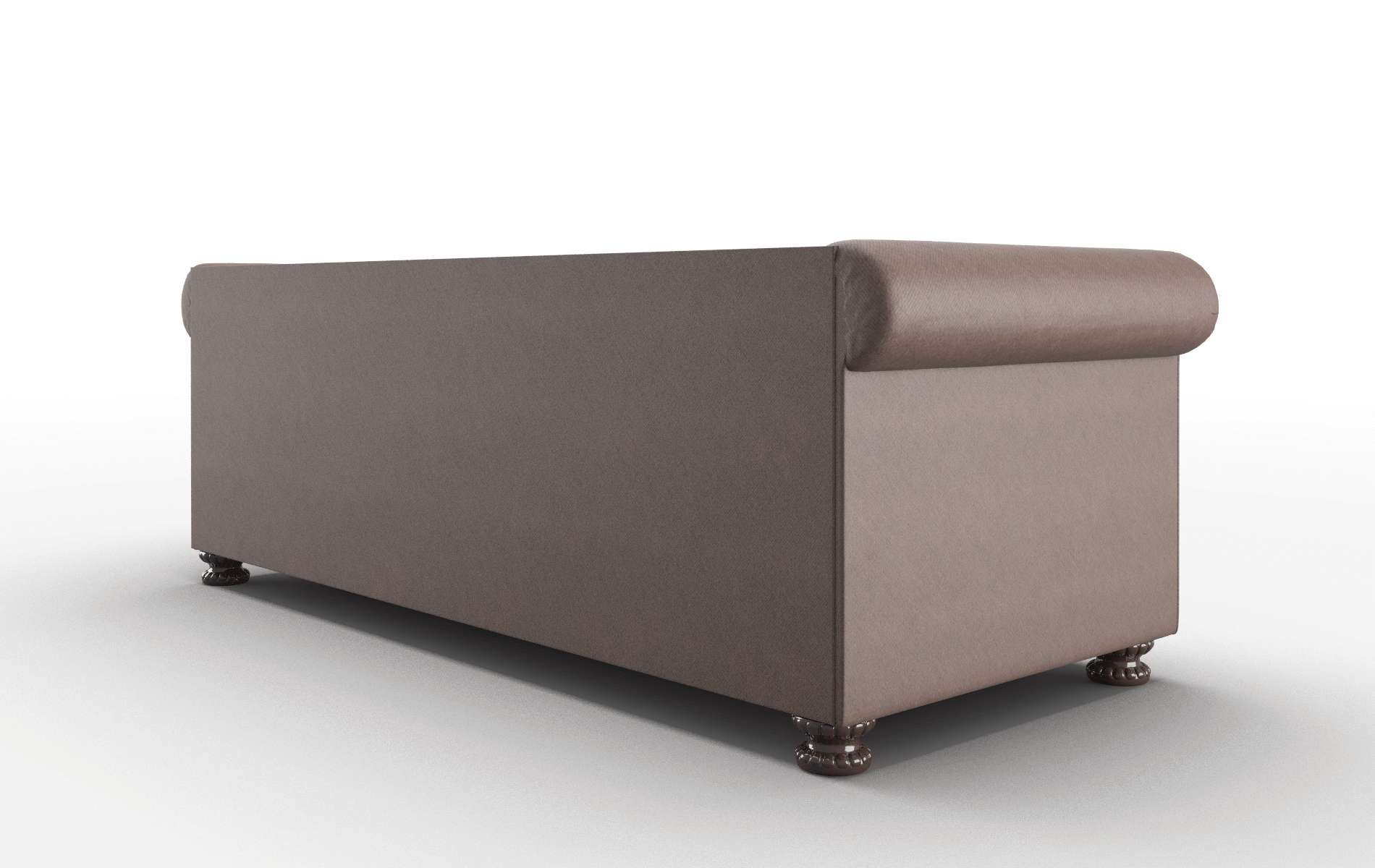 Athens Bella Espresso Sofa espresso legs 5