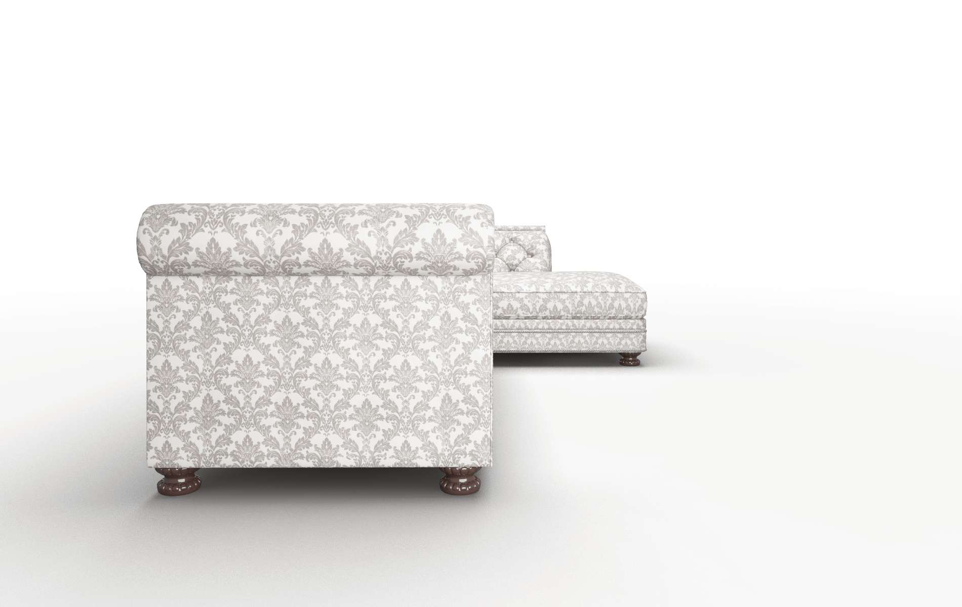 Athens Bergamo Dove Panel espresso legs 3