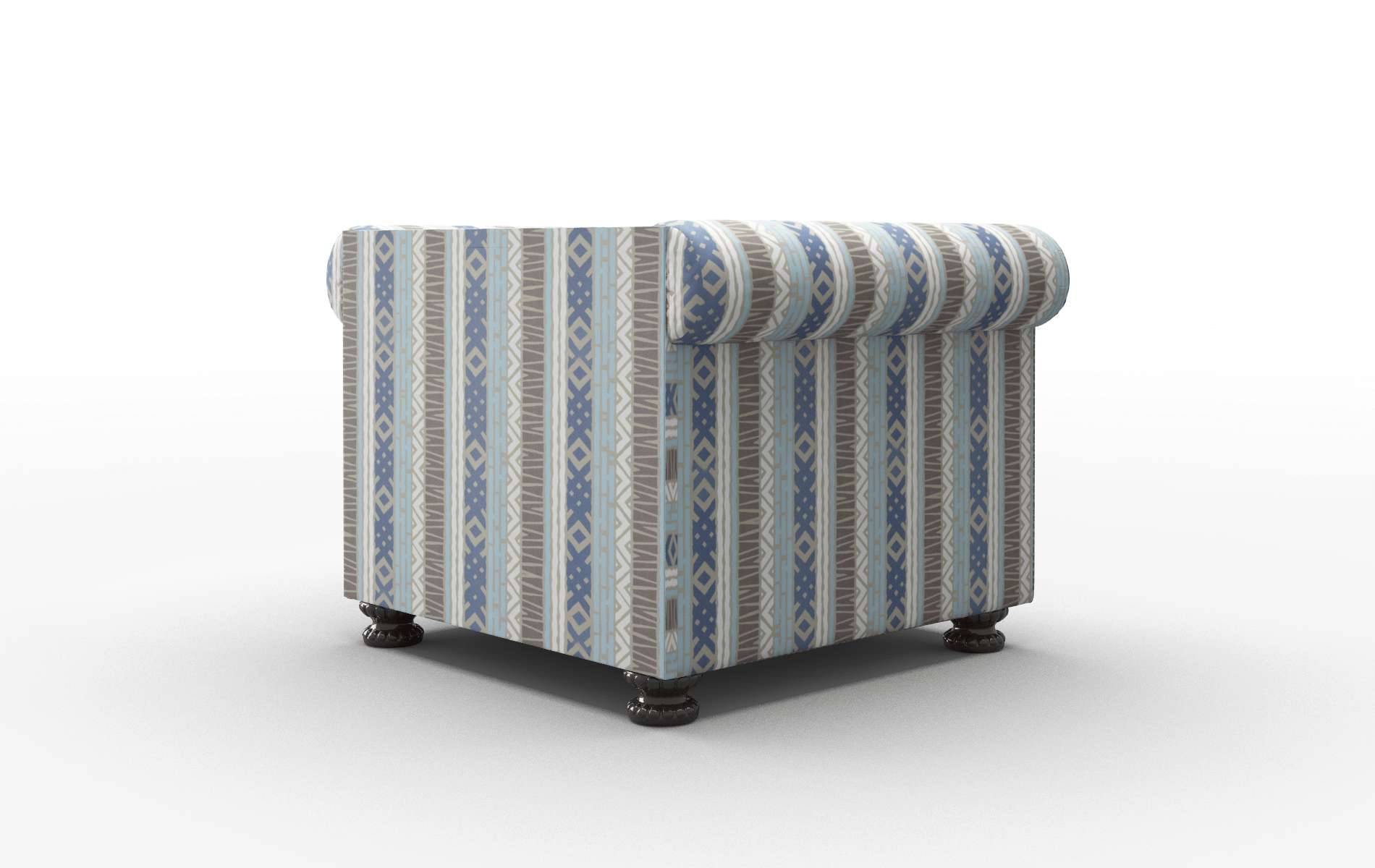 Athens Bodhi Indigo Chair espresso legs 5