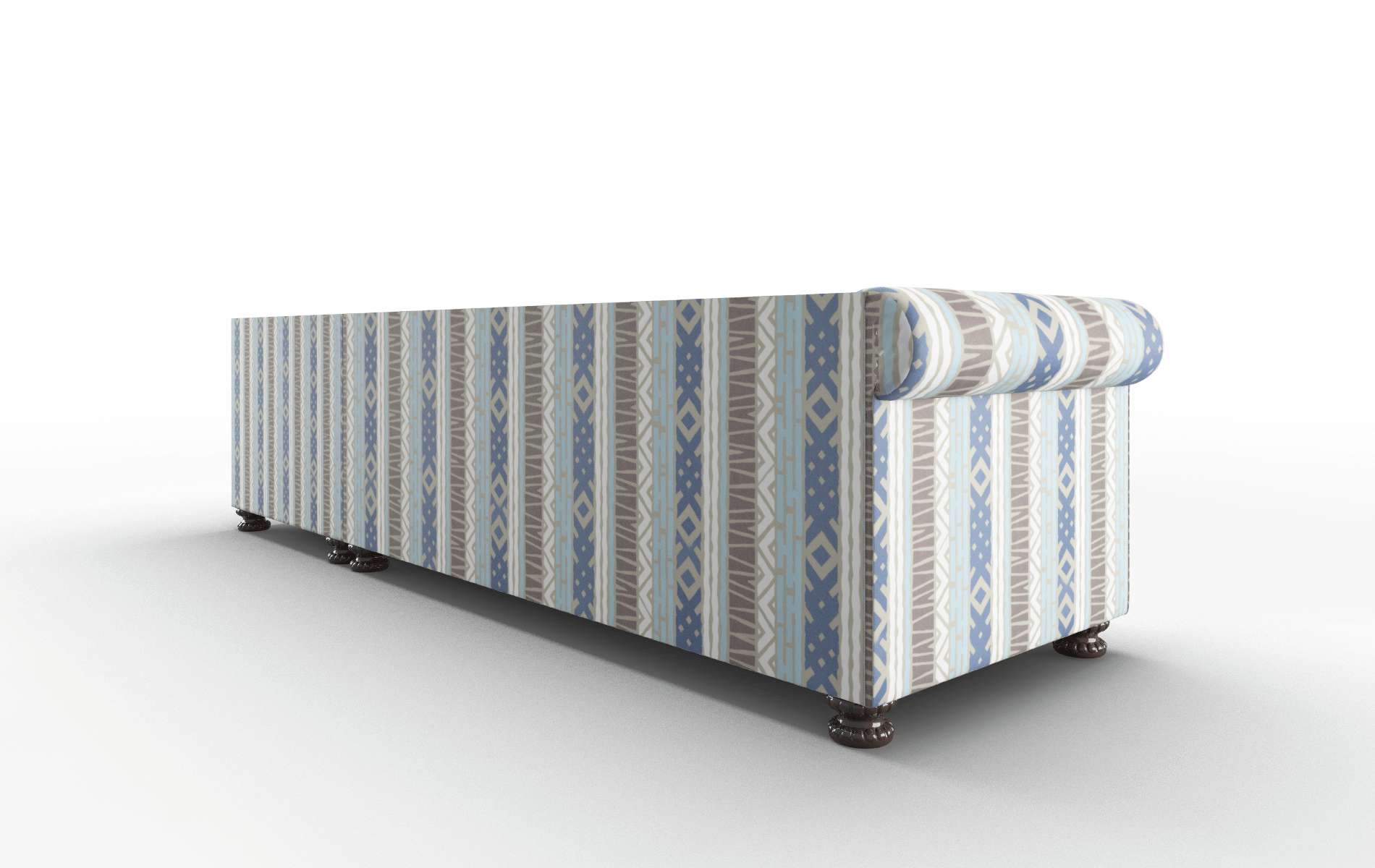 Athens Bodhi Indigo Panel espresso legs 5