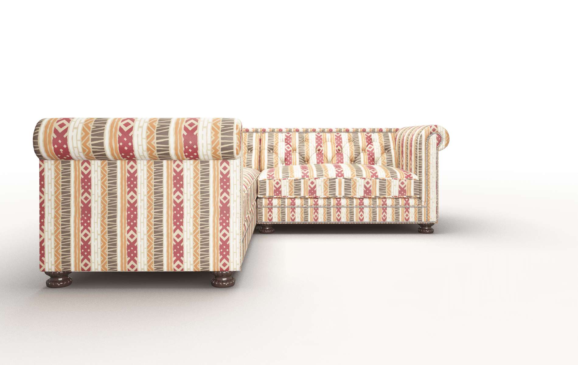 Athens Bodhi Tango Sectional espresso legs 2