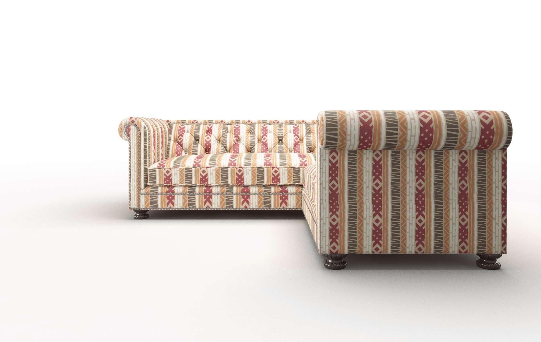 Athens Bodhi Tango Sectional espresso legs 5