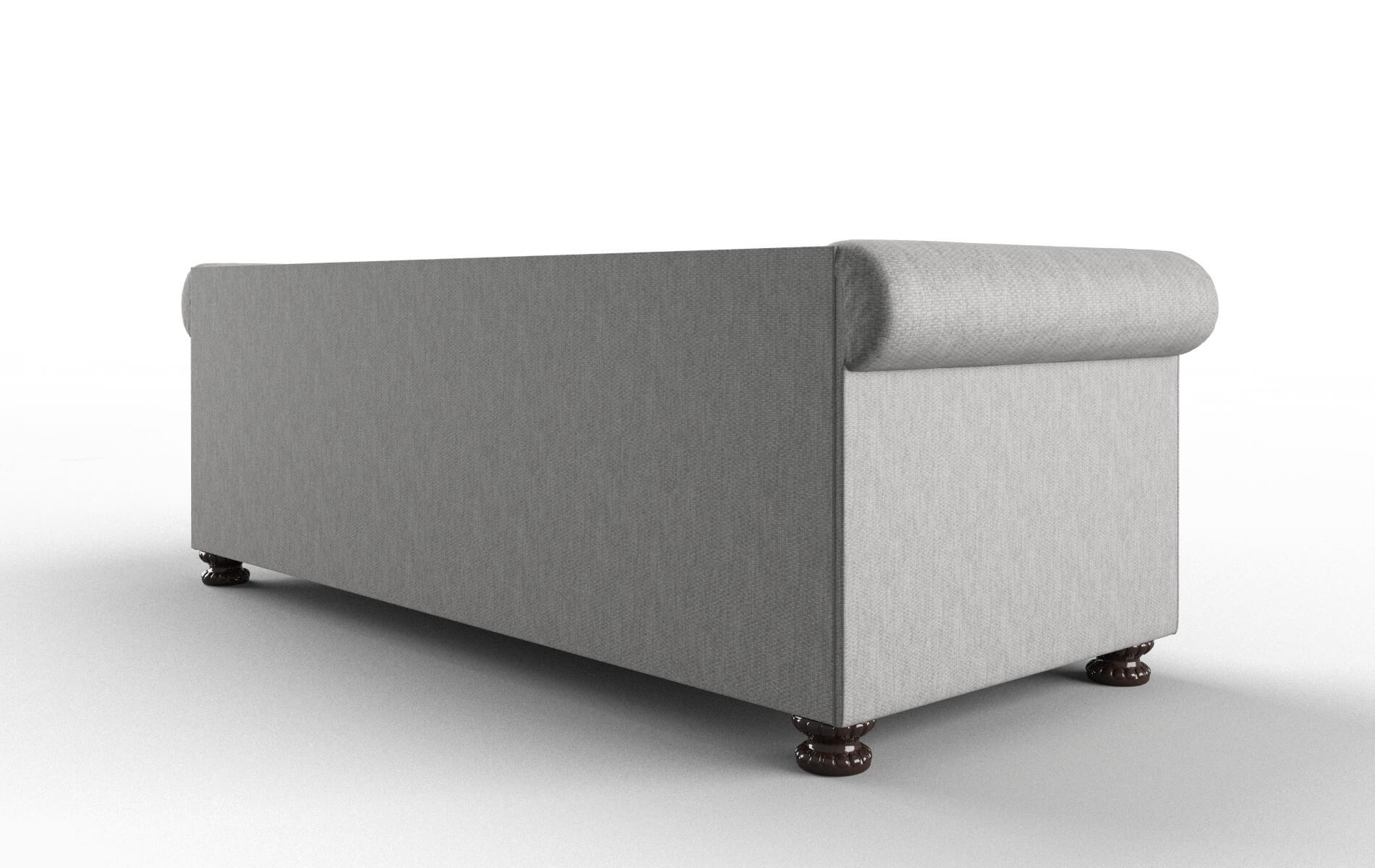 Athens Bungalow Graphite Sofa espresso legs 5