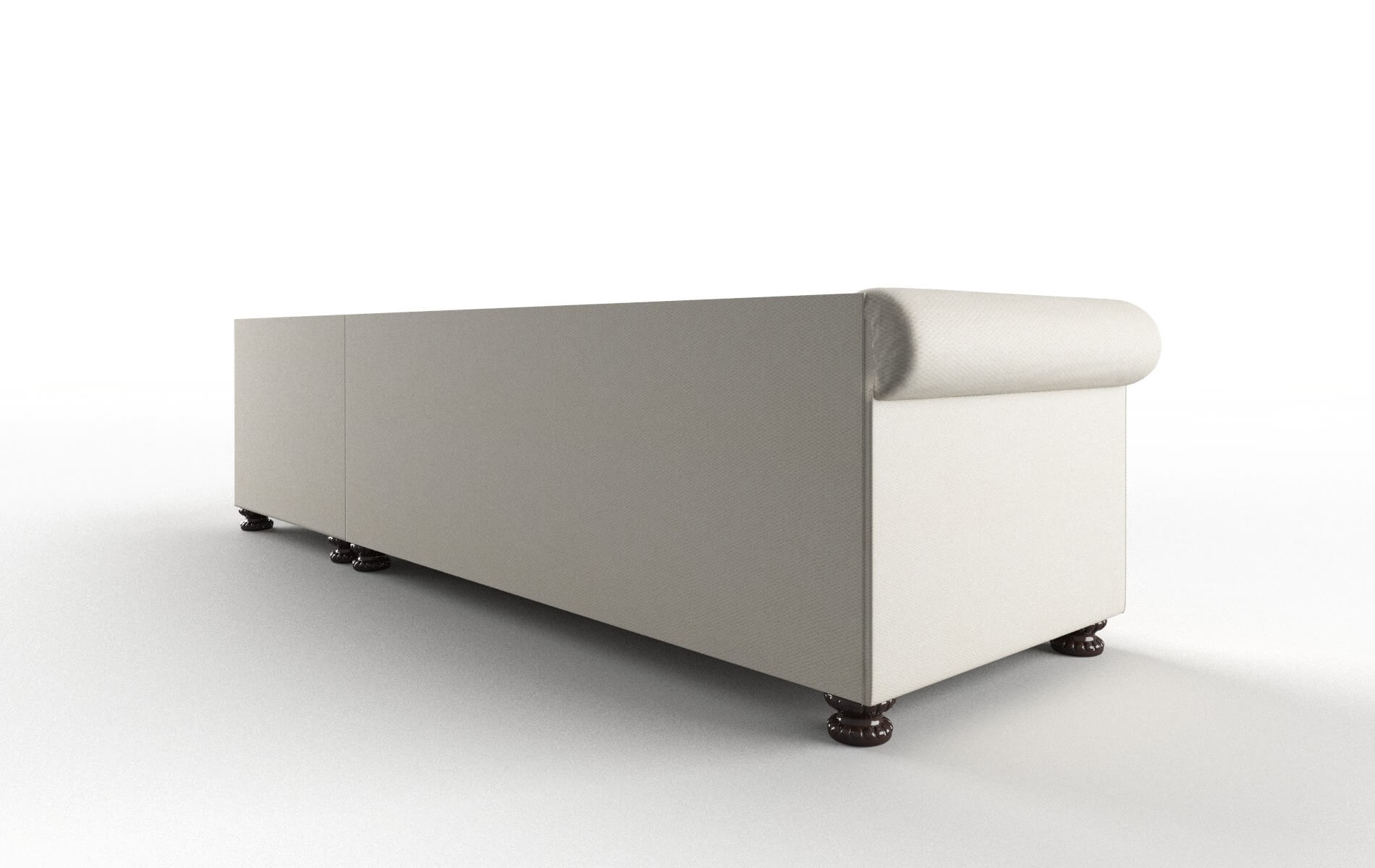 Athens Bungalow Ivory Panel espresso legs 5