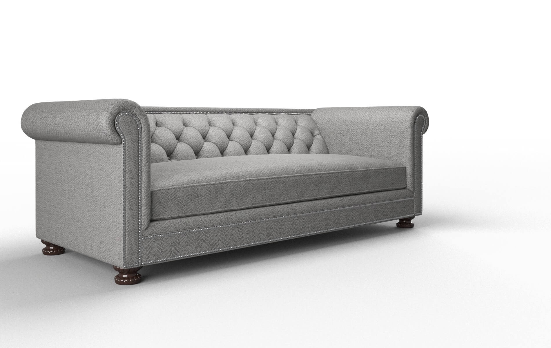 Athens Catalina Steel Sofa espresso legs 2