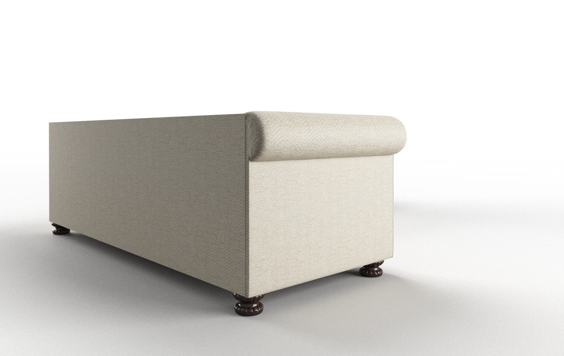 Athens Catalina Wheat Sectional espresso legs 3