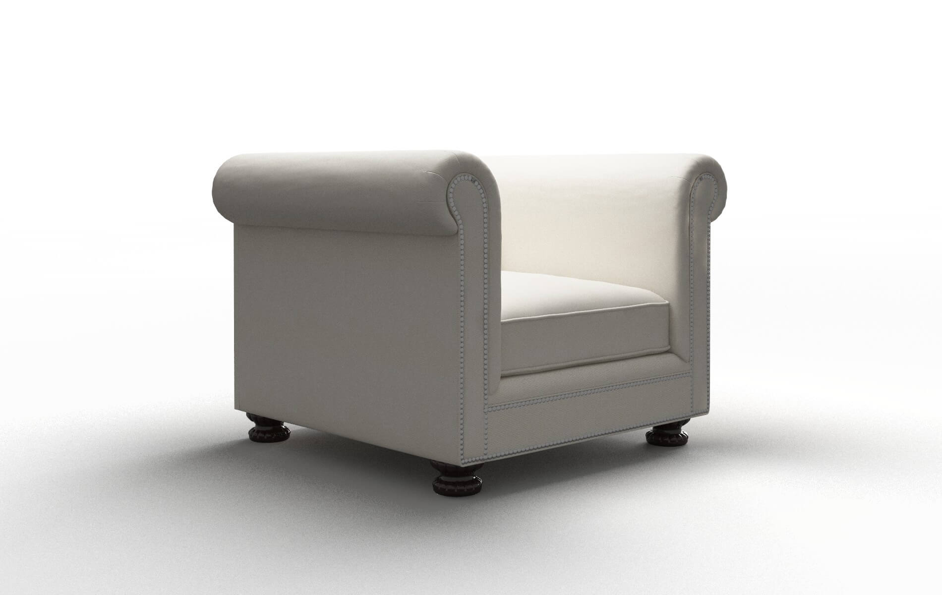 Athens Chance Bone Chair espresso legs 2