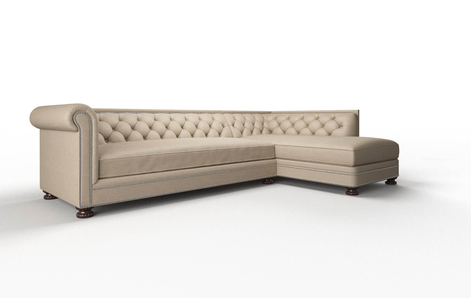 Athens Chance Platinum Panel espresso legs 2